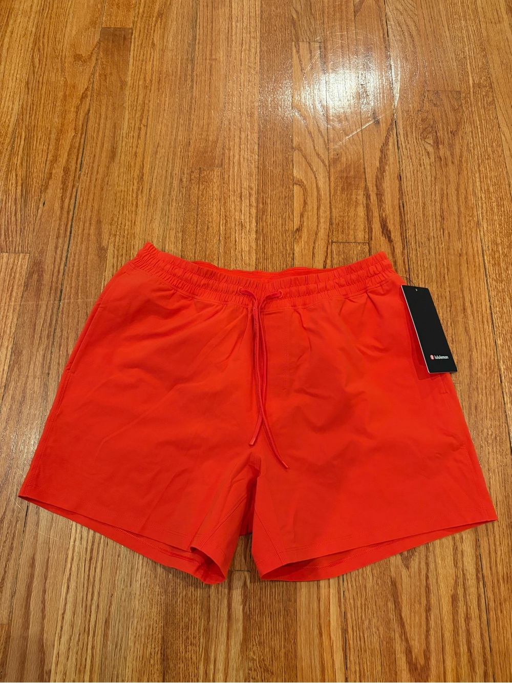 lululemon athletica Bright Red Men's Swim Trunks
